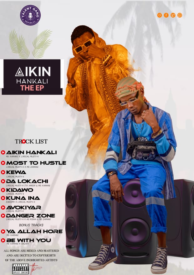 ENT NEWS: Lyricall Musty K & MD Xamani To Discharge Their Album On 1st January. (Check Track List)