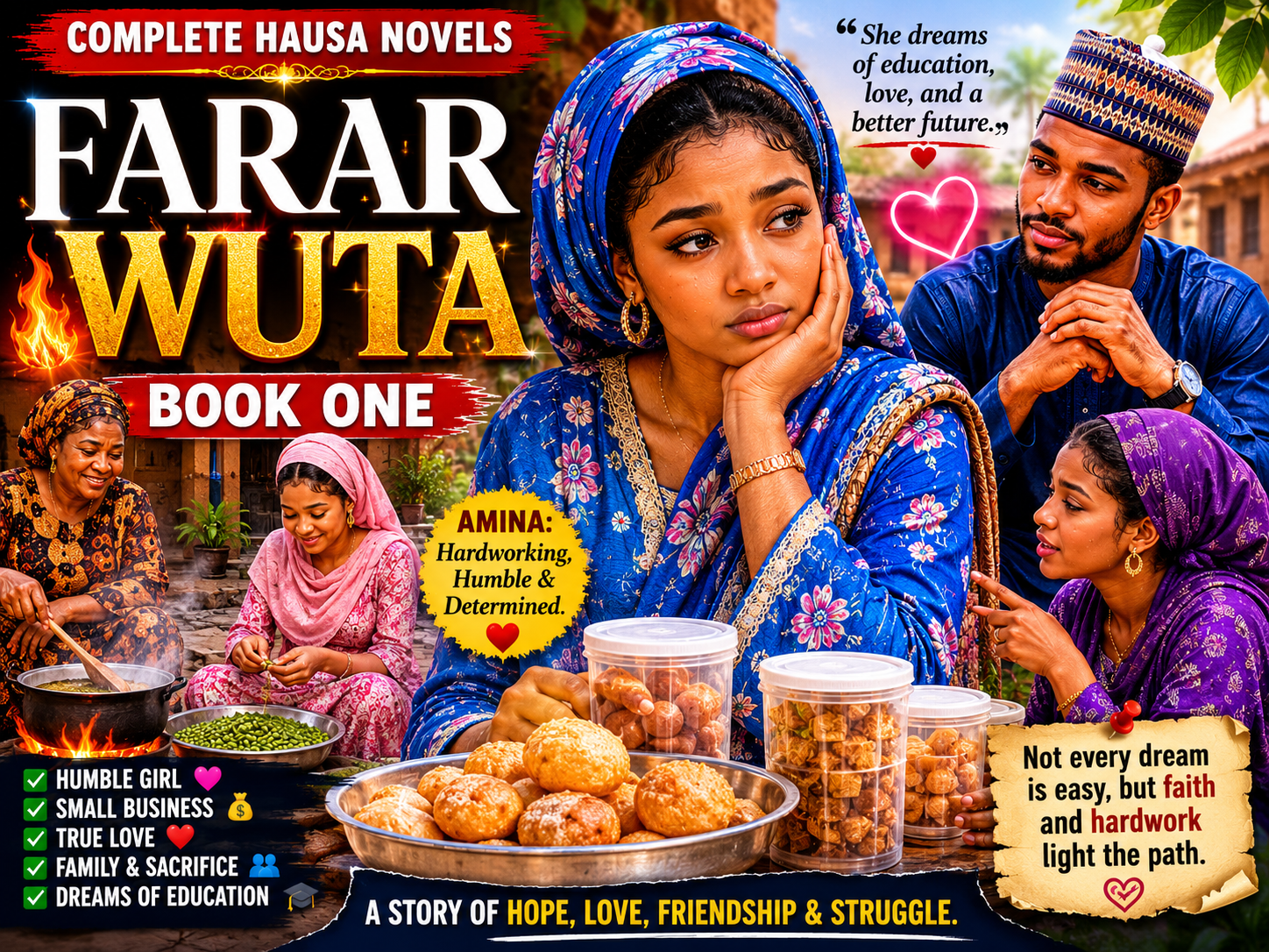 Farar Wuta Book One Complete Hausa Novels