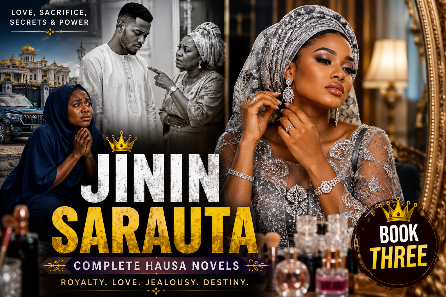 Jinin Sarauta Book Three Complete Hausa Novels