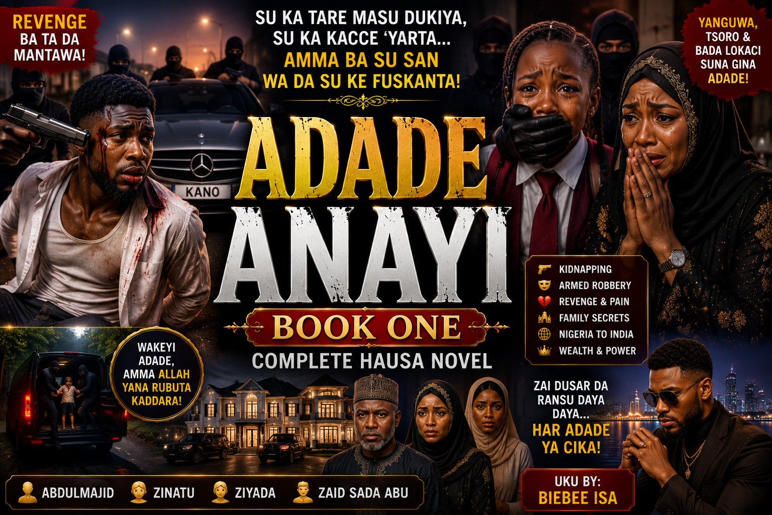 Adade Anayi Book One Complete Hausa Novel