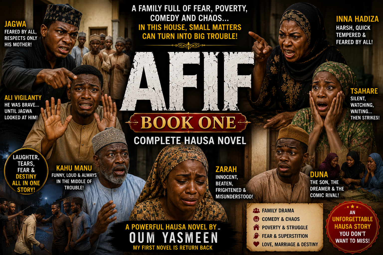 Afif Book One Complete Hausa Novel