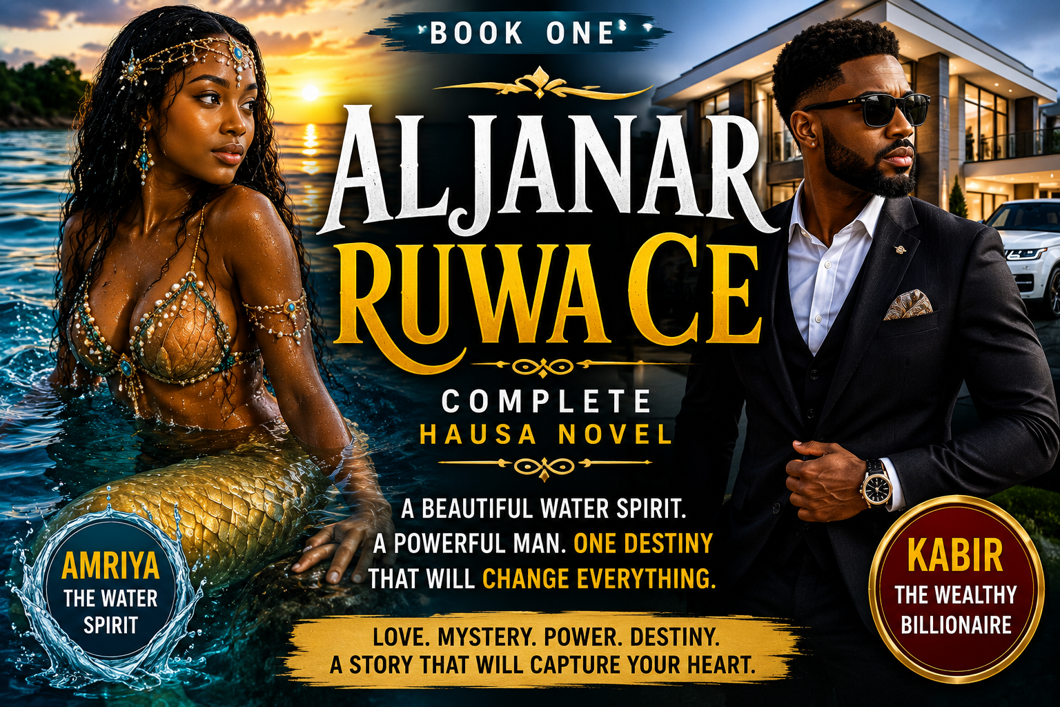 Aljanar Ruwa Ce Book One Complete Hausa Novel