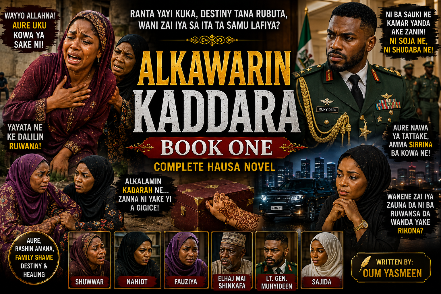 Alkawarin Kaddara Book One Complete Hausa Novel