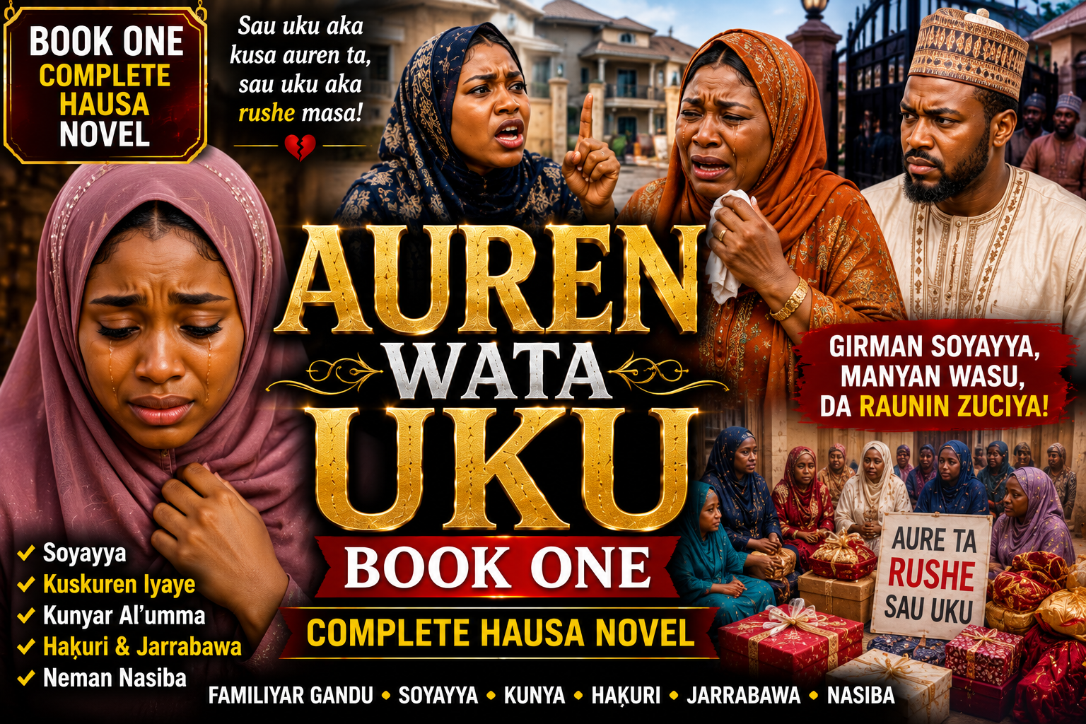 Auren Wata Uku Book One Complete Hausa Novel