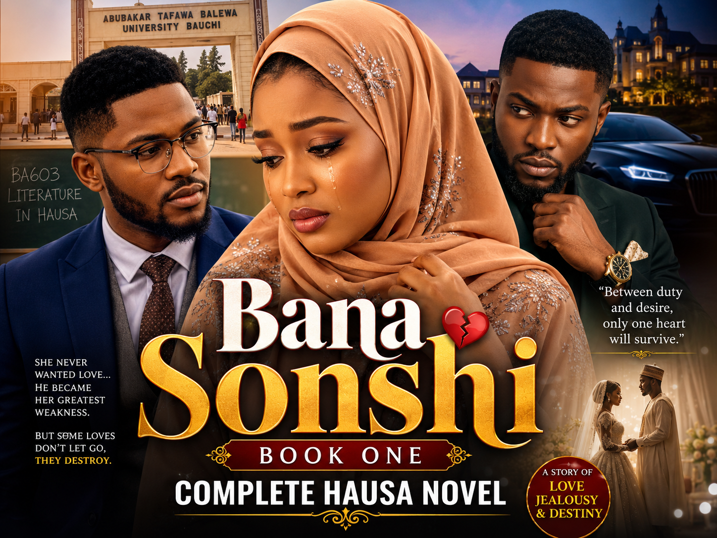 Bana Sonshi Book One Complete Hausa Novel