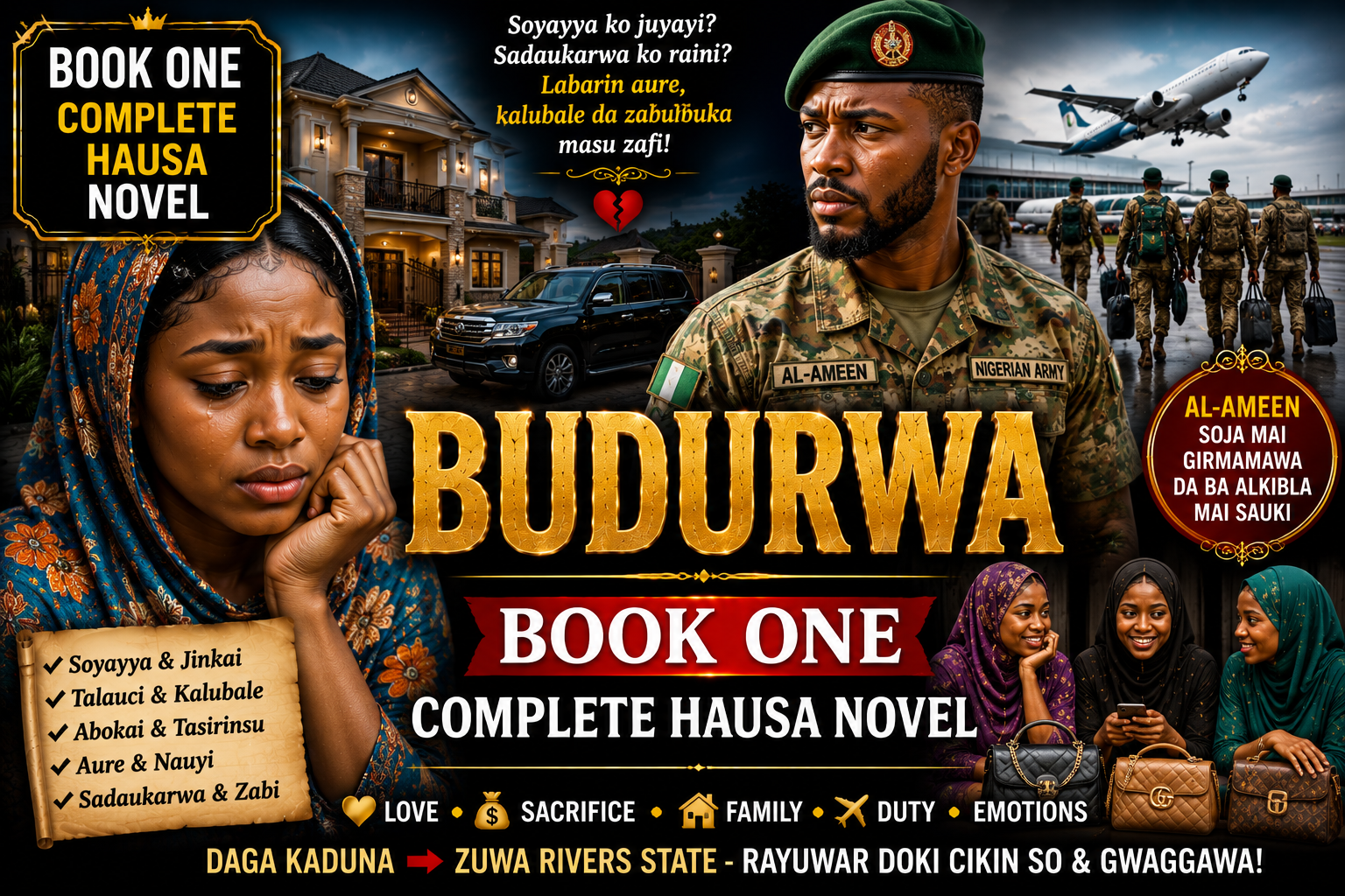 Budurwa Book One Complete Hausa Novel