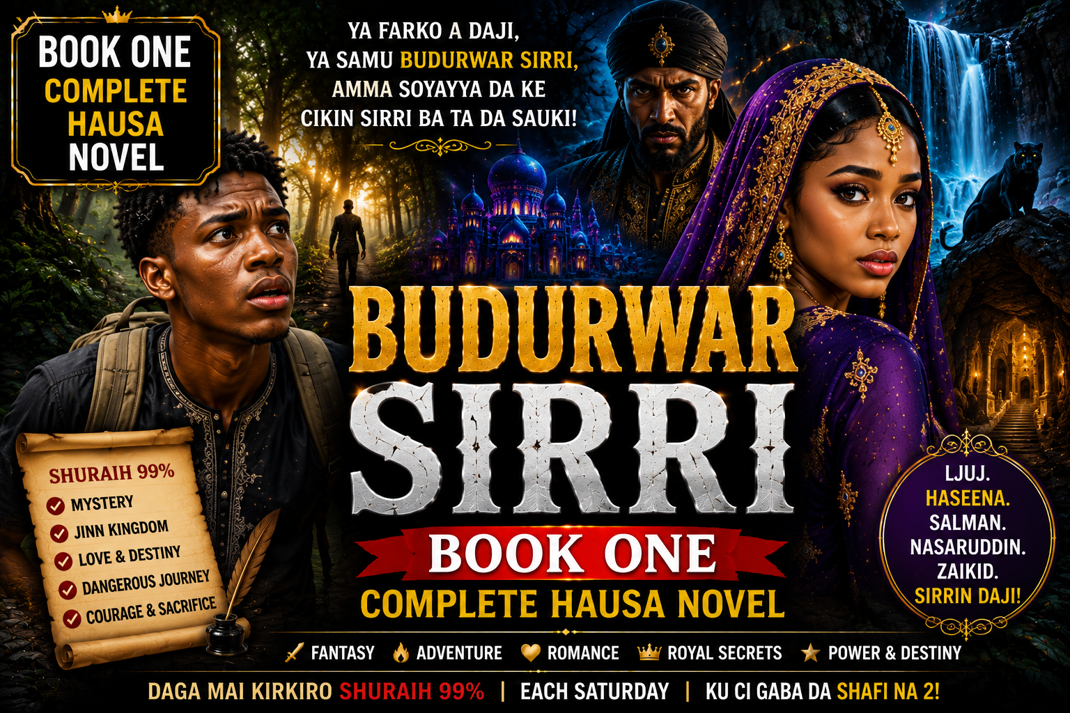 Budurwar Sirri Book One Complete Hausa Novel