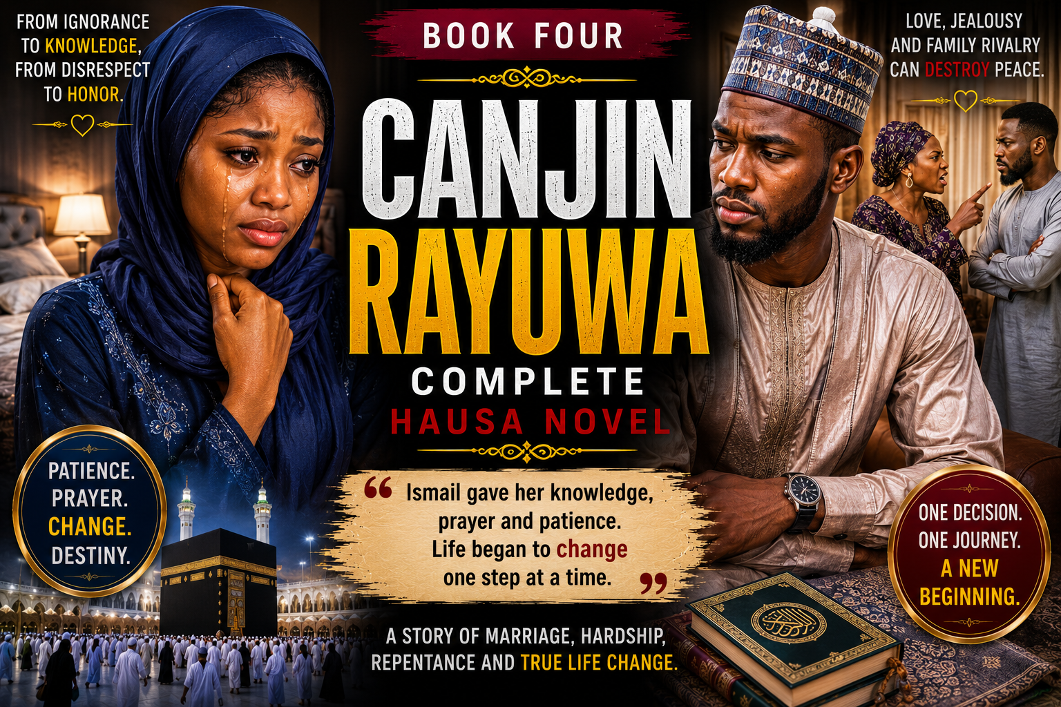 Canjin Rayuwa Book Four Complete Hausa Novel