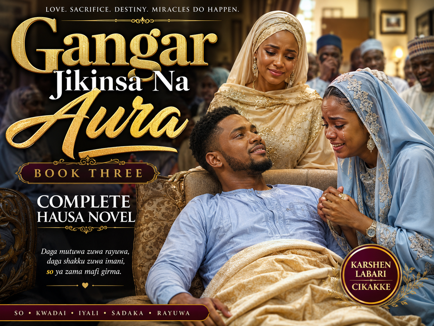 Gangar Jikinsa Na Aura Book Three Complete Hausa Novel