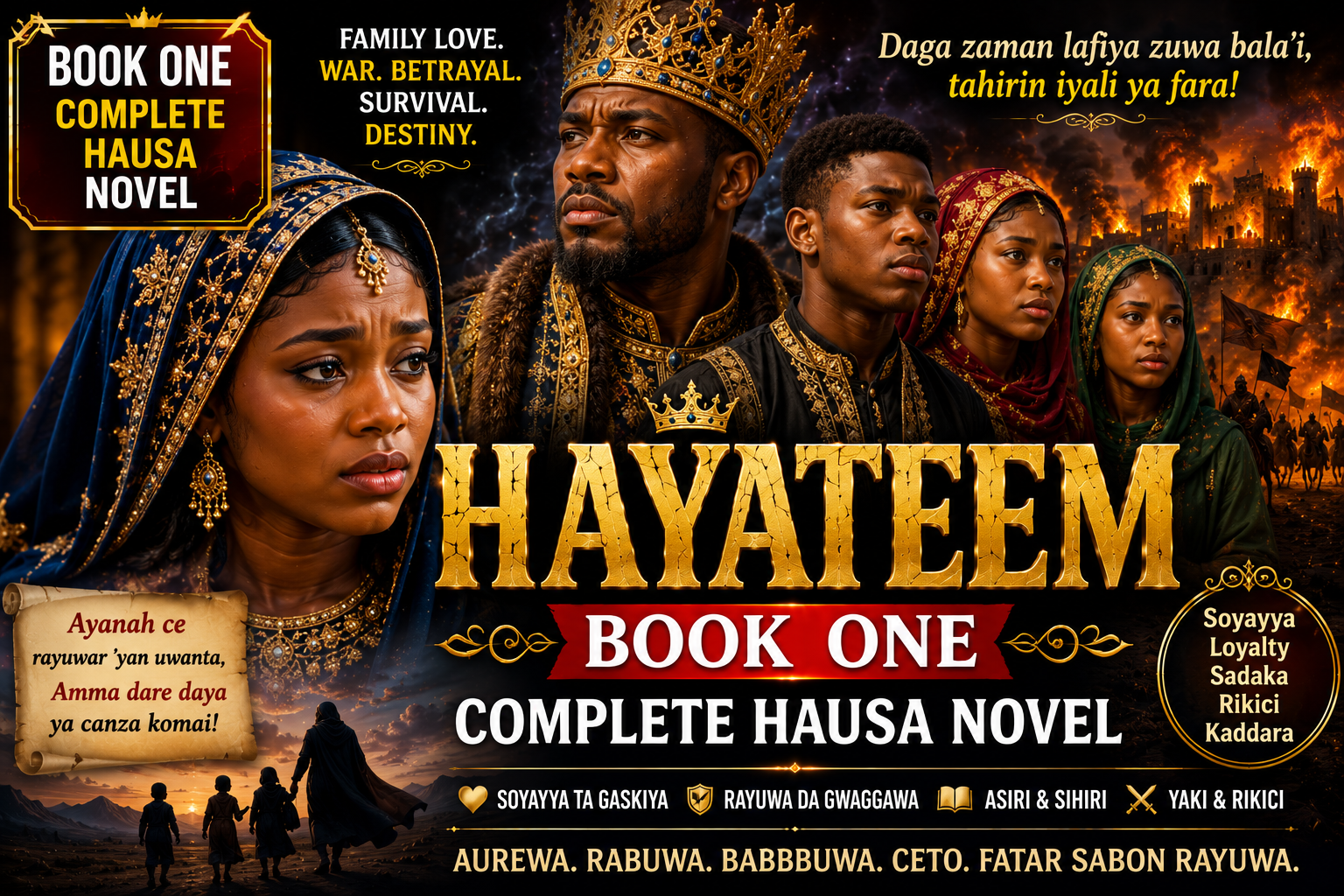 Hayateem Book One Complete Hausa Novel