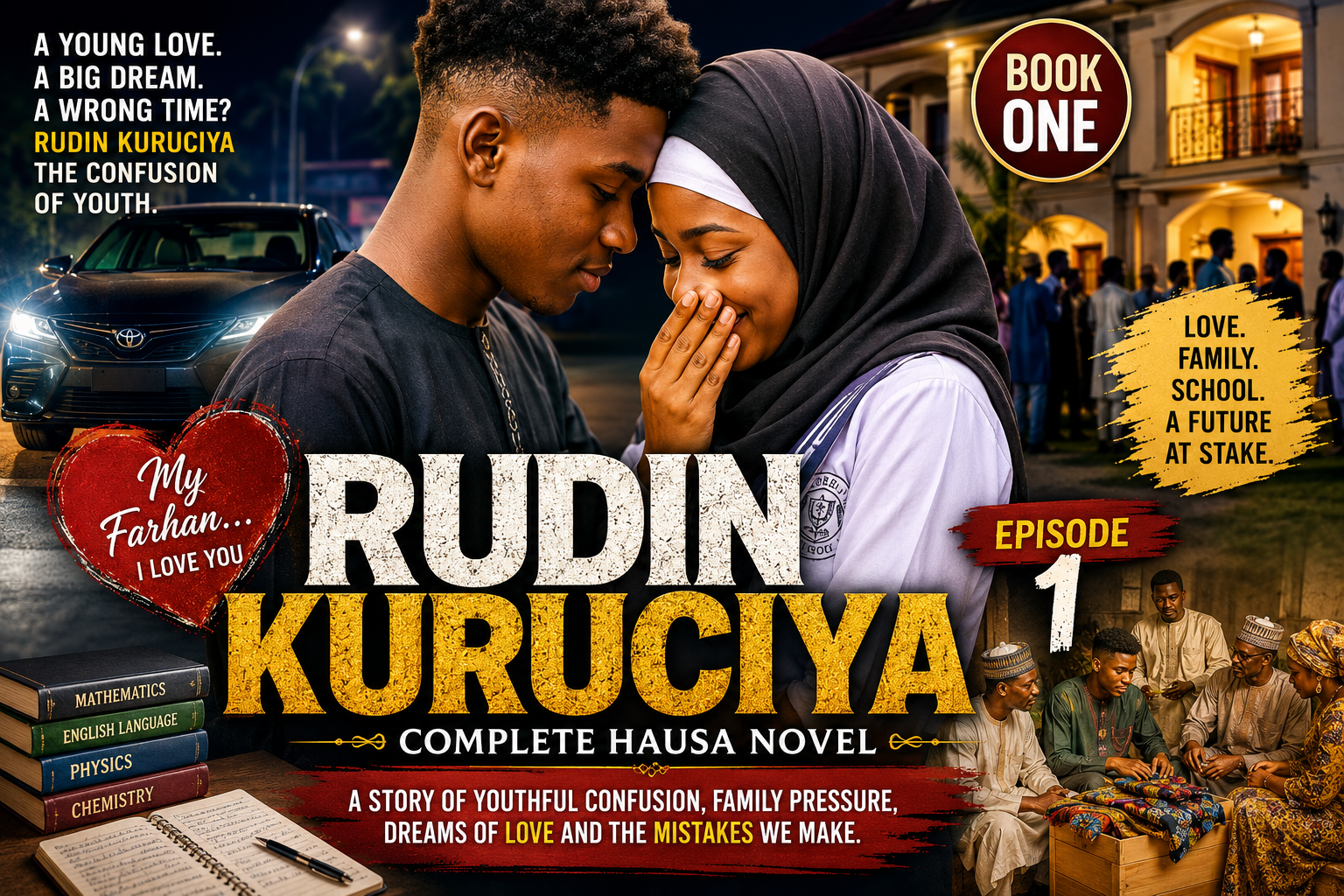 Rudin Kuruciya Book One Complete Hausa Novel