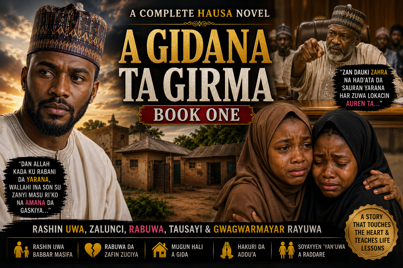 A Gidana Ta Girma Book One Complete Hausa Novel