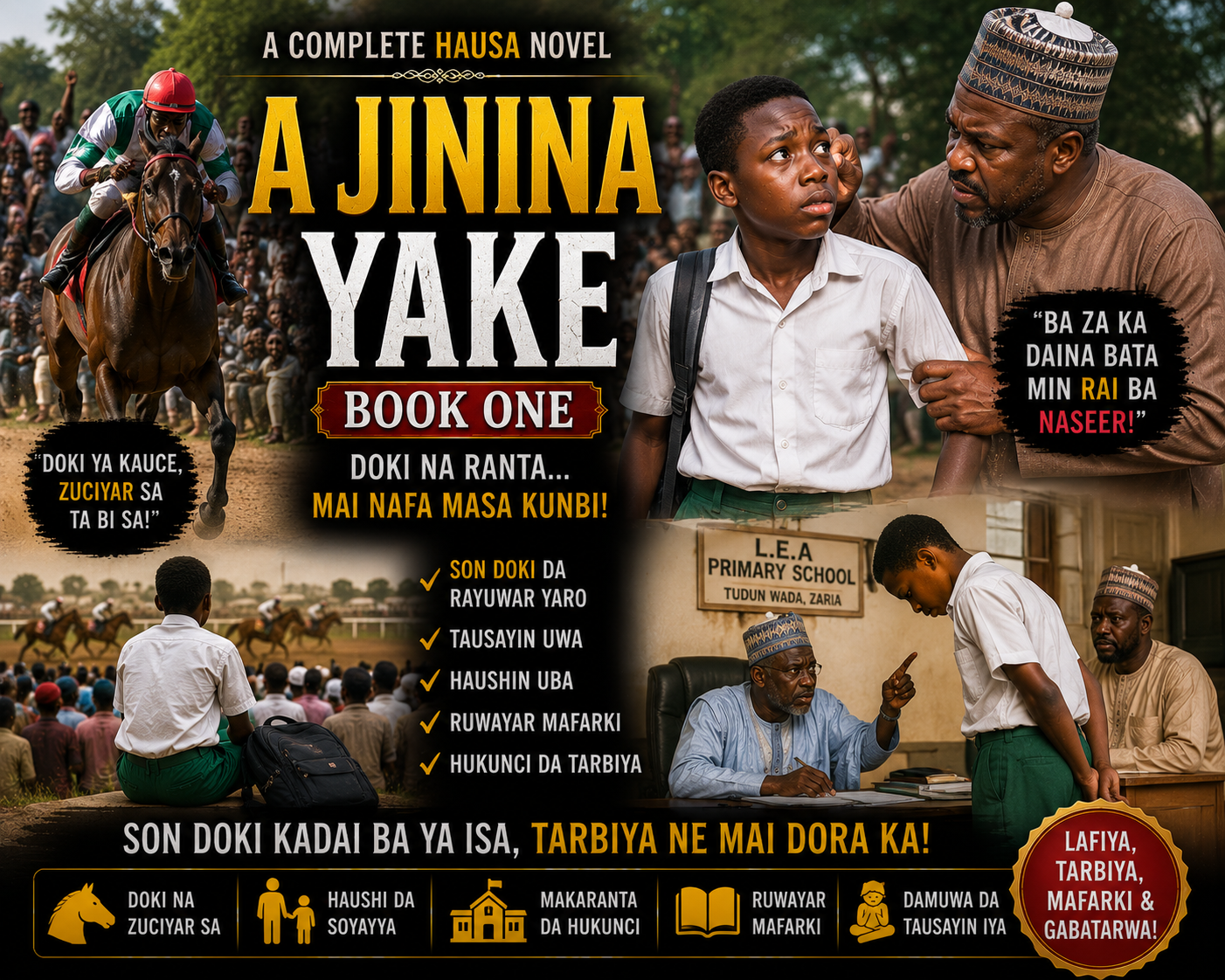 A Jinina Yake Book One Complete Hausa Novel