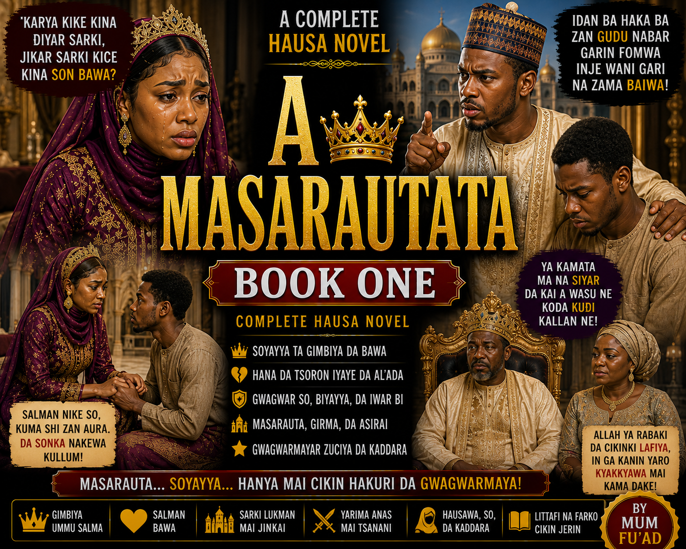 A Masarautata Book One Complete Hausa Novel
