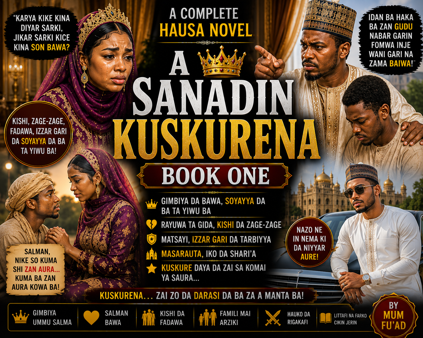 A Sanadin Kuskurena Book One Complete Hausa Novel