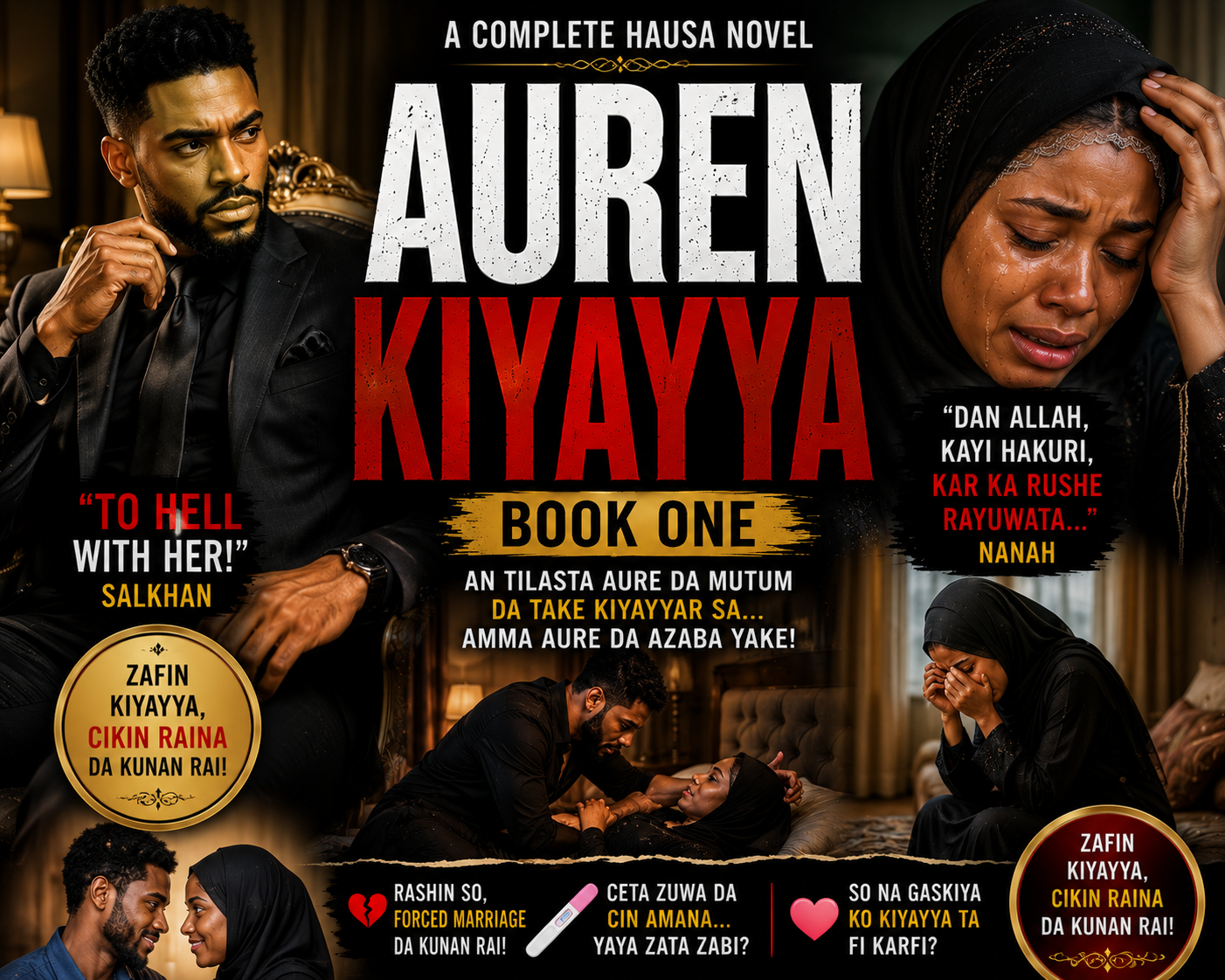 Auren Kiyayya Book One Complete Hausa Novel