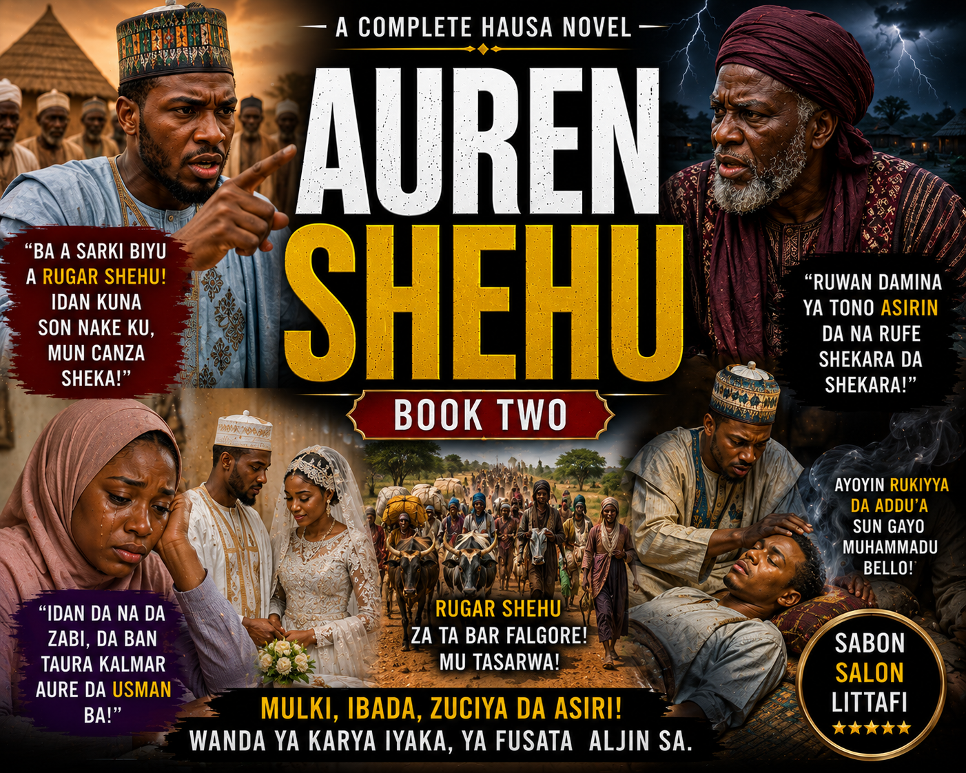 Auren Shehu Book Two Complete Hausa Novel