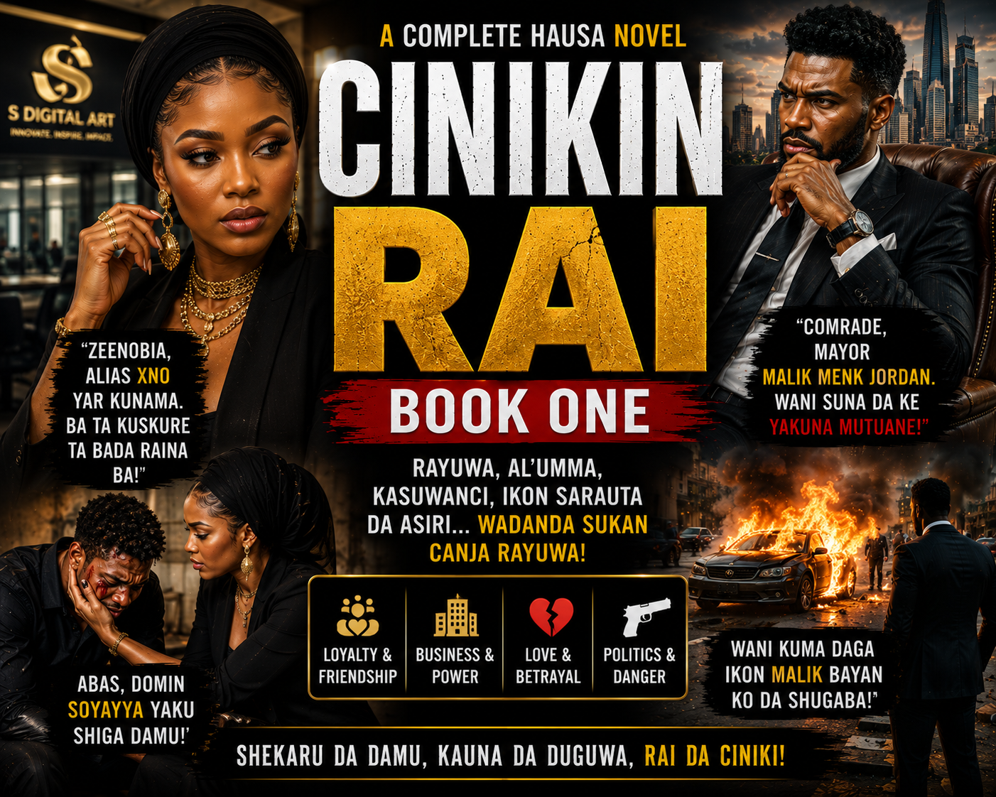 Cinikin Rai Book One Complete Hausa Novel