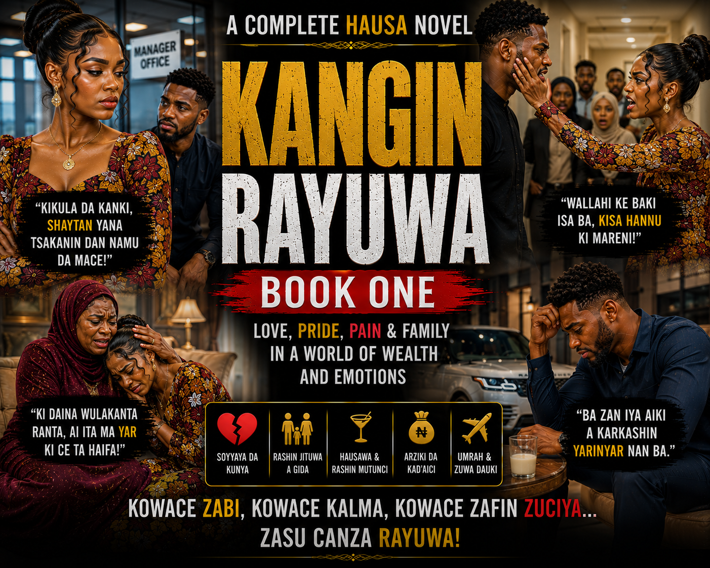 Kangin Rayuwa Book One Complete Hausa Novel