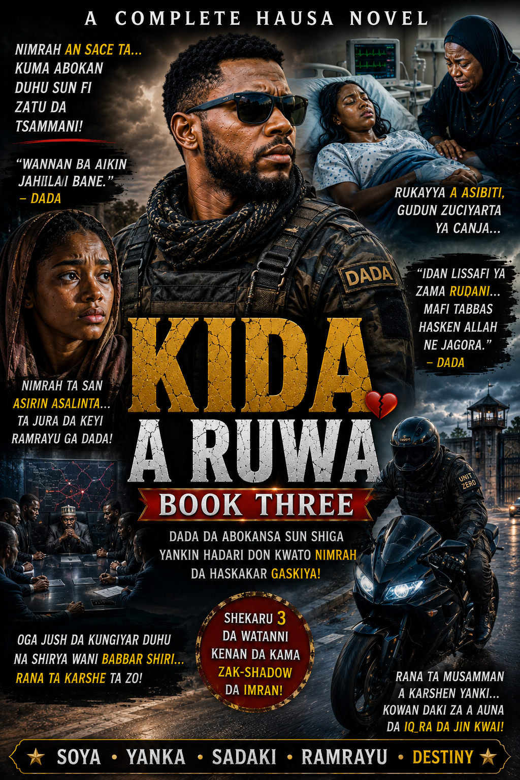 Kida A Ruwa Book Three Complete Hausa Novel