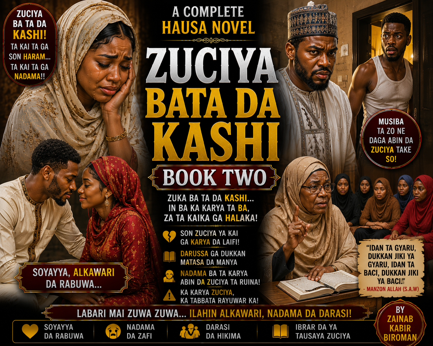 Zuciya Bata Da Kashi Book Two Complete Hausa Novel