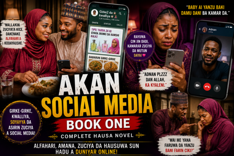 Akan Social Media Book One Complete Hausa Novel