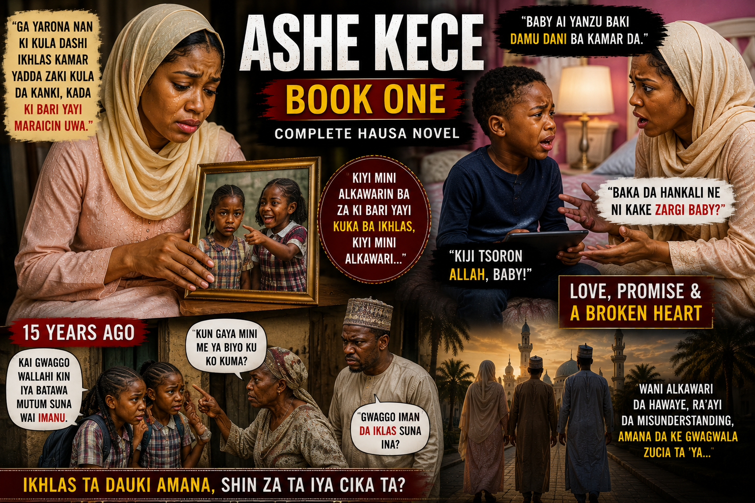 she Kece Book One Complete Hausa Novel